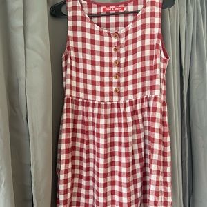 PYNE & SMITH XS St. Helier Check Dress